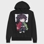 Demon Slayer Pillow 5, Hanorac Oversize Barbati (Unisex)