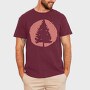 Pine Tree Sunset, Tricou Barbati (Unisex)