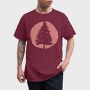 Pine Tree Sunset, Tricou Barbati (Unisex)