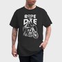 Ride or Die Monochrome, Tricou Barbati (Unisex)