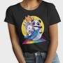 Rainbow Cute Animals, Tricou Femei