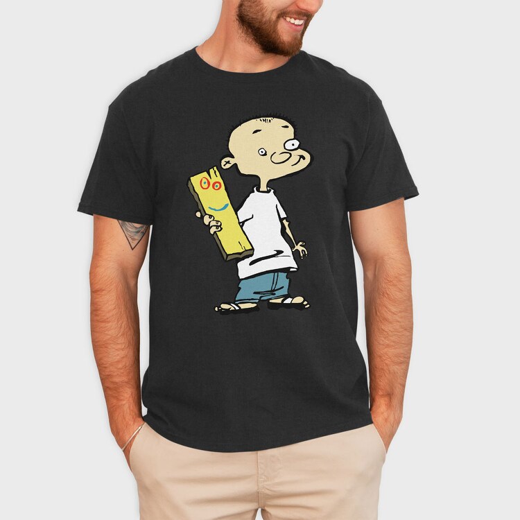 Cartoon Retro Ed Edd N Eddy 2, Tricou Barbati (Unisex)