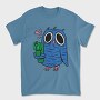 Crazy Owl Gun, Tricou Barbati (Unisex)