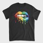 Rainbow Lips, Tricou Barbati (Unisex)