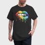 Rainbow Lips, Tricou Barbati (Unisex)
