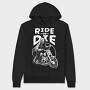 Ride or Die Monochrome, Hanorac Oversize Barbati (Unisex)