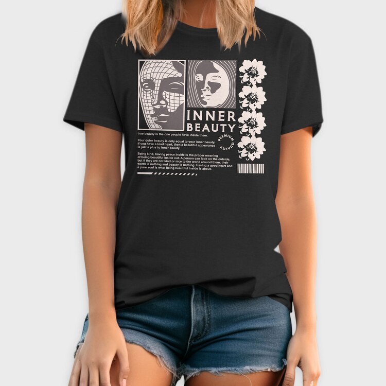 Inner Beauty 2, Tricou Barbati (Unisex)