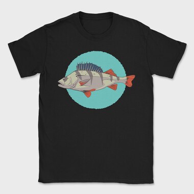Flussbarsch Fish, Tricou Barbati (Unisex)