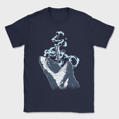 Megalodon Chase, Tricou Barbati (Unisex)