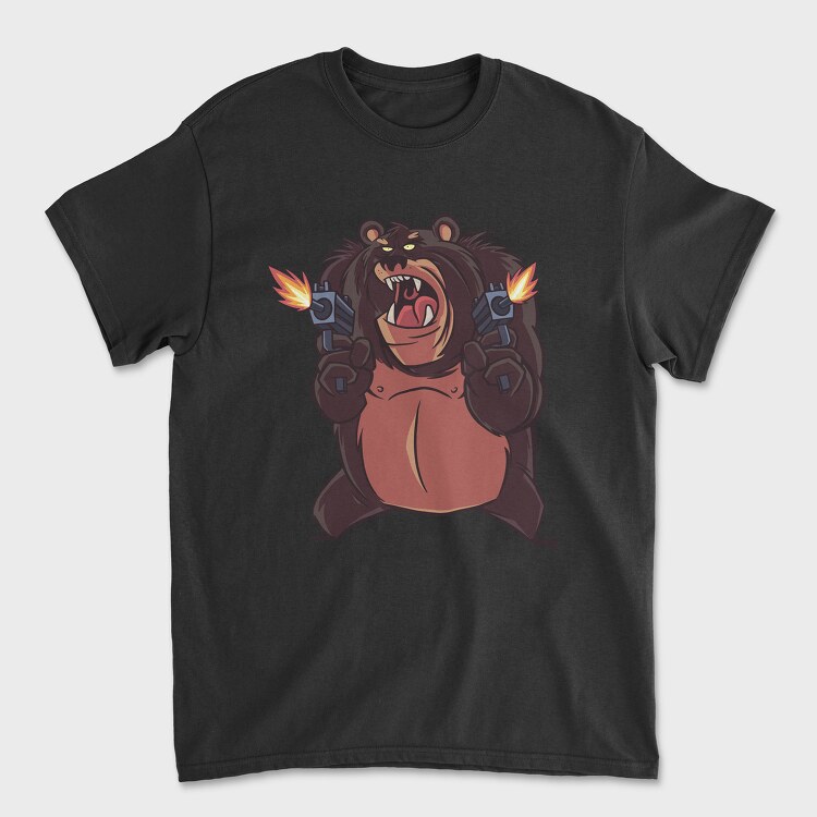 Bear Chuck, Tricou Barbati (Unisex)