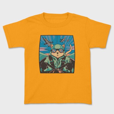Airplane Cat, Tricou Copii