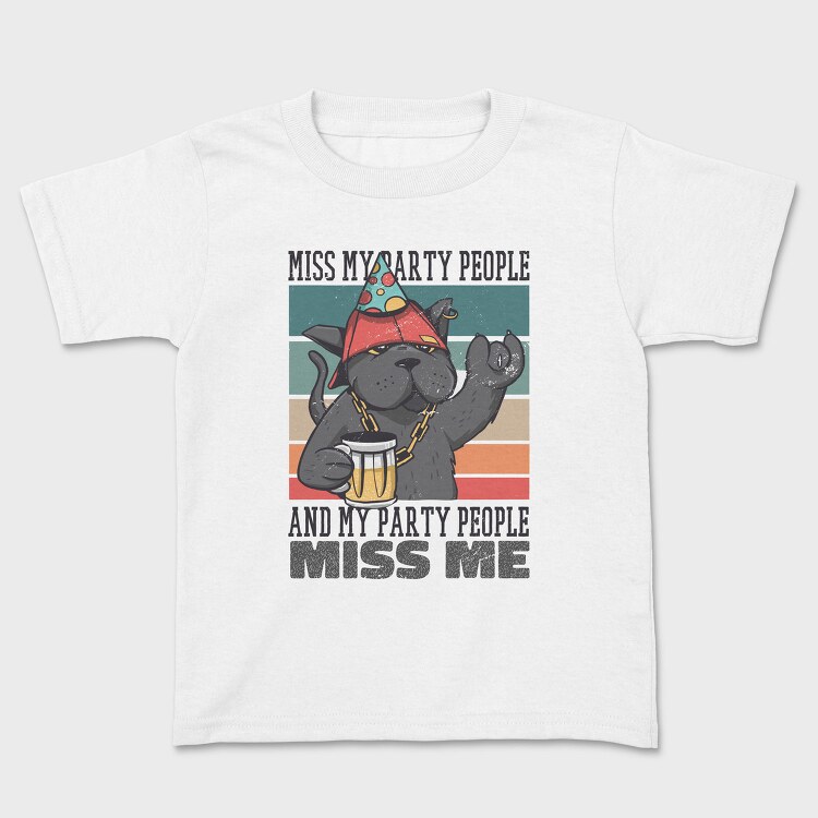 Party Cat, Tricou Copii