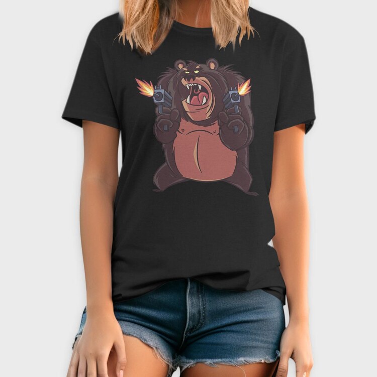 Bear Chuck, Tricou Barbati (Unisex)