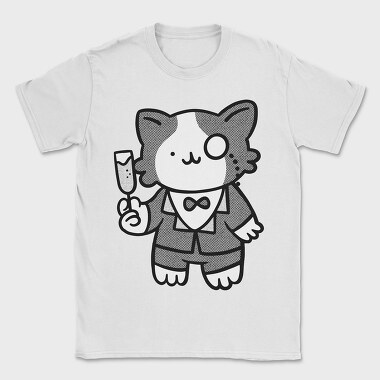 Tux Cat, Tricou Barbati (Unisex)