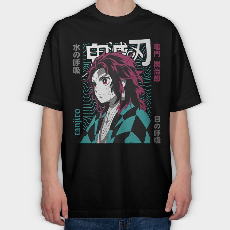 Demon Slayer 29, Tricou Oversize Barbati (Unisex)