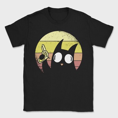 Pew Pew Cat, Tricou Barbati (Unisex)