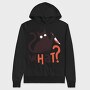 Knife Cat, Hanorac Oversize Barbati (Unisex)