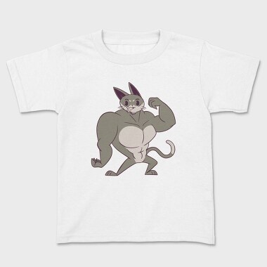 Muscle Cat, Tricou Copii