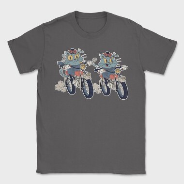 Bike Cat, Tricou Barbati (Unisex)