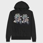 Bike Cat, Hanorac Oversize Barbati (Unisex)