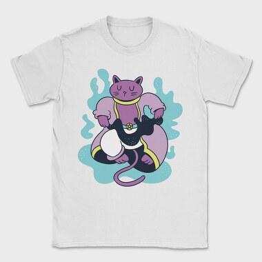Magician Cat, Tricou Barbati (Unisex)