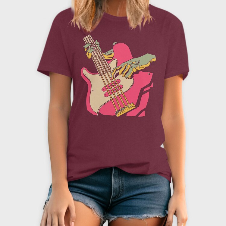 Bass Guitar, Tricou Barbati (Unisex)