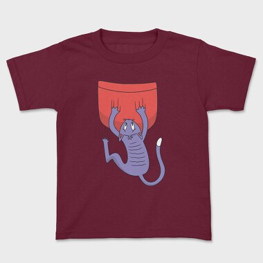 Cat Falling Pocket, Tricou Copii