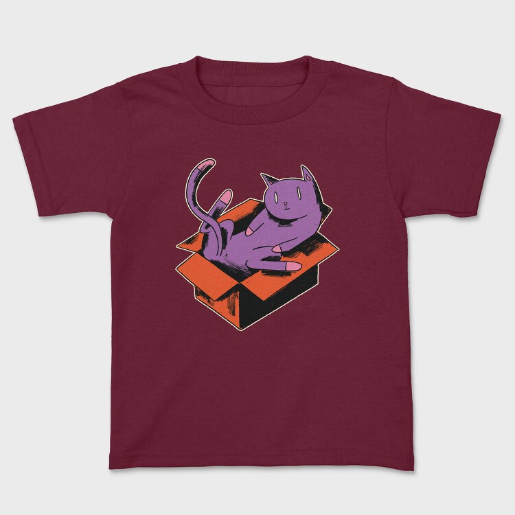 Cat In Box, Tricou Copii