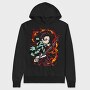 Demon Slayer 17, Hanorac Oversize Barbati (Unisex)