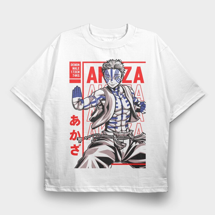 Demon Slayer 1, Tricou Oversize Barbati (Unisex)