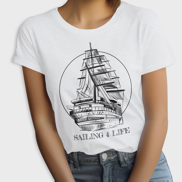 Sailing Boat, Tricou Femei