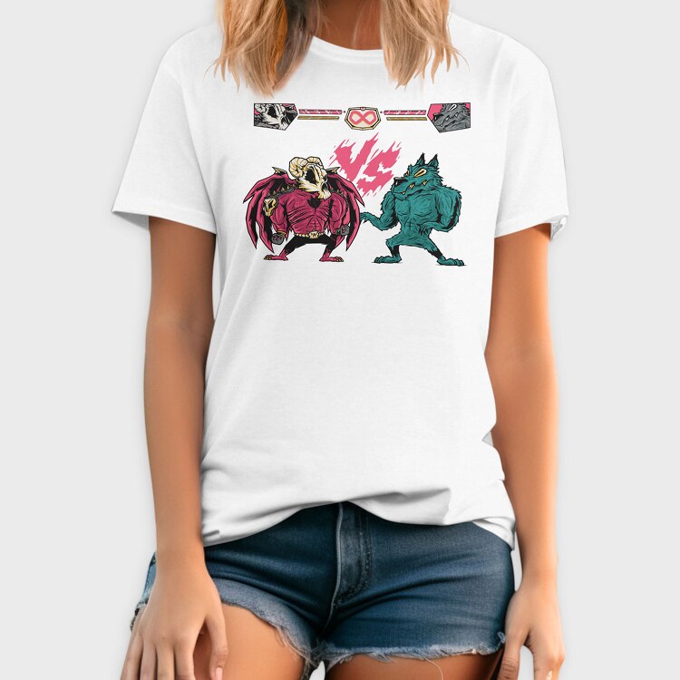 Monster Fight, Tricou Barbati (Unisex)