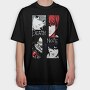 Death Note 4, Tricou Oversize Barbati (Unisex)