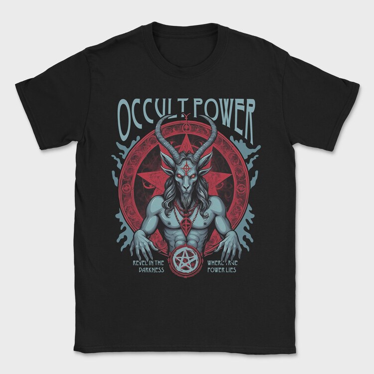 Occult Power, Tricou Barbati (Unisex)