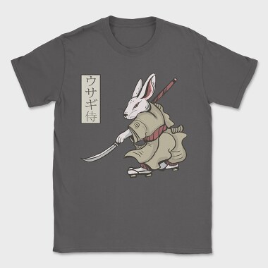 Rabbit Samurai, Tricou Barbati (Unisex)