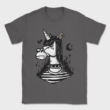 Emo Unicorn, Tricou Barbati (Unisex)
