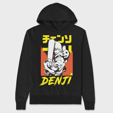 Chainsaw Man 8, Hanorac Oversize Barbati (Unisex)