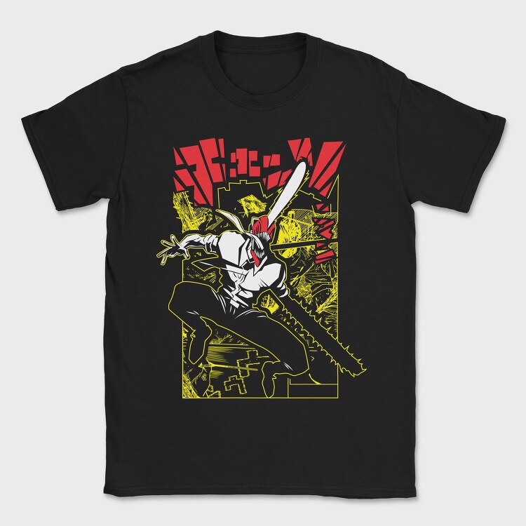 Chainsaw Man 2, Tricou Barbati (Unisex)