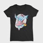 Unicorn Ballet Middle Finger, Tricou Femei