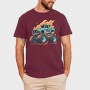 Monster Truck, Tricou Barbati (Unisex)