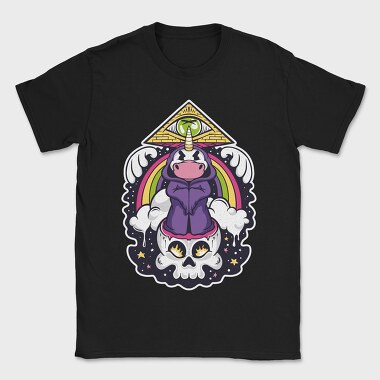Unicorn Illuminatti, Tricou Barbati (Unisex)