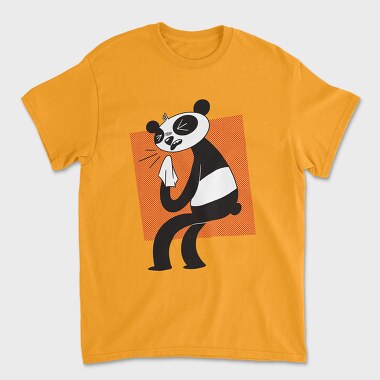 Allergic Panda, Tricou Barbati (Unisex)