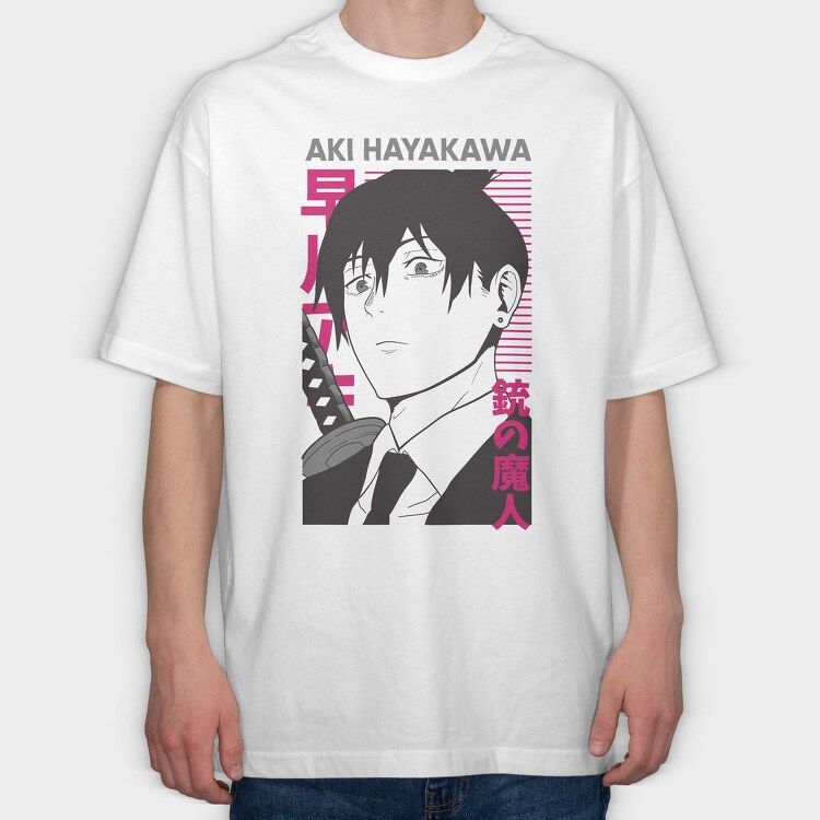 Chainsaw Man 11, Tricou Oversize Barbati (Unisex)