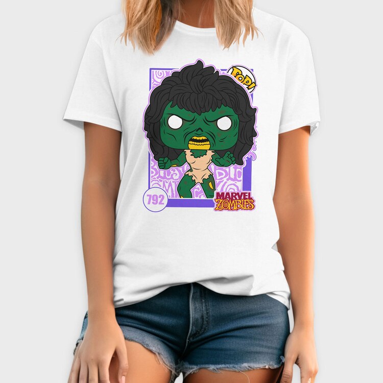 Funko Marvel Zombies She Hulk, Tricou Barbati (Unisex)