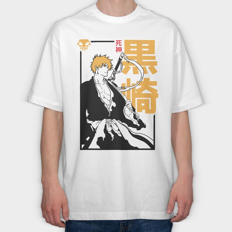 Bleach 5, Tricou Oversize Barbati (Unisex)