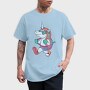 School Unicorn, Tricou Barbati (Unisex)