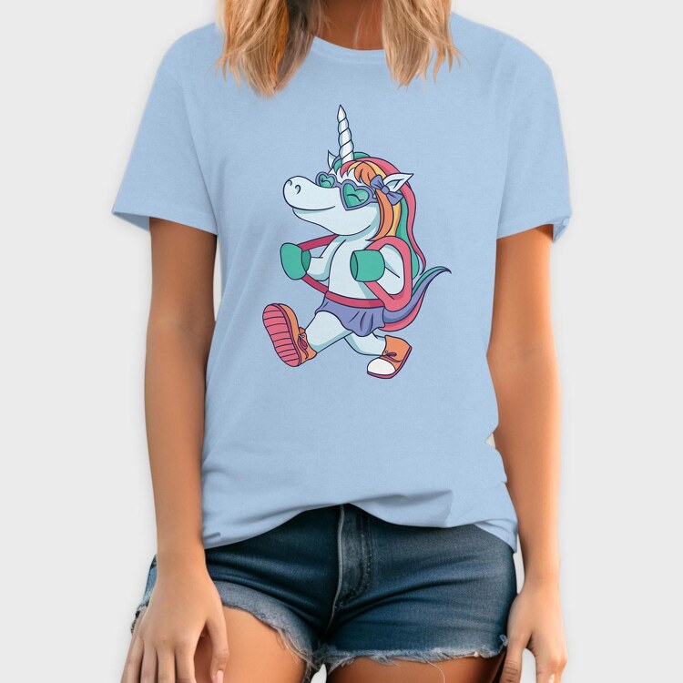 School Unicorn, Tricou Barbati (Unisex)
