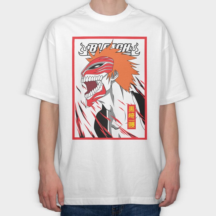 Bleach 4, Tricou Oversize Barbati (Unisex)
