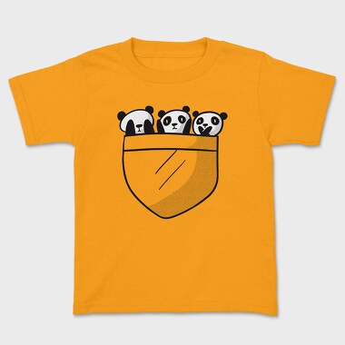 Panda Pocket, Tricou Copii