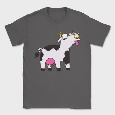 Crazy Cow, Tricou Barbati (Unisex)